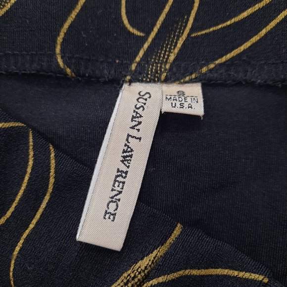 Vtg 90s slinky maxi button skirt - Susan Lawrence brand - Picture 5 of 8